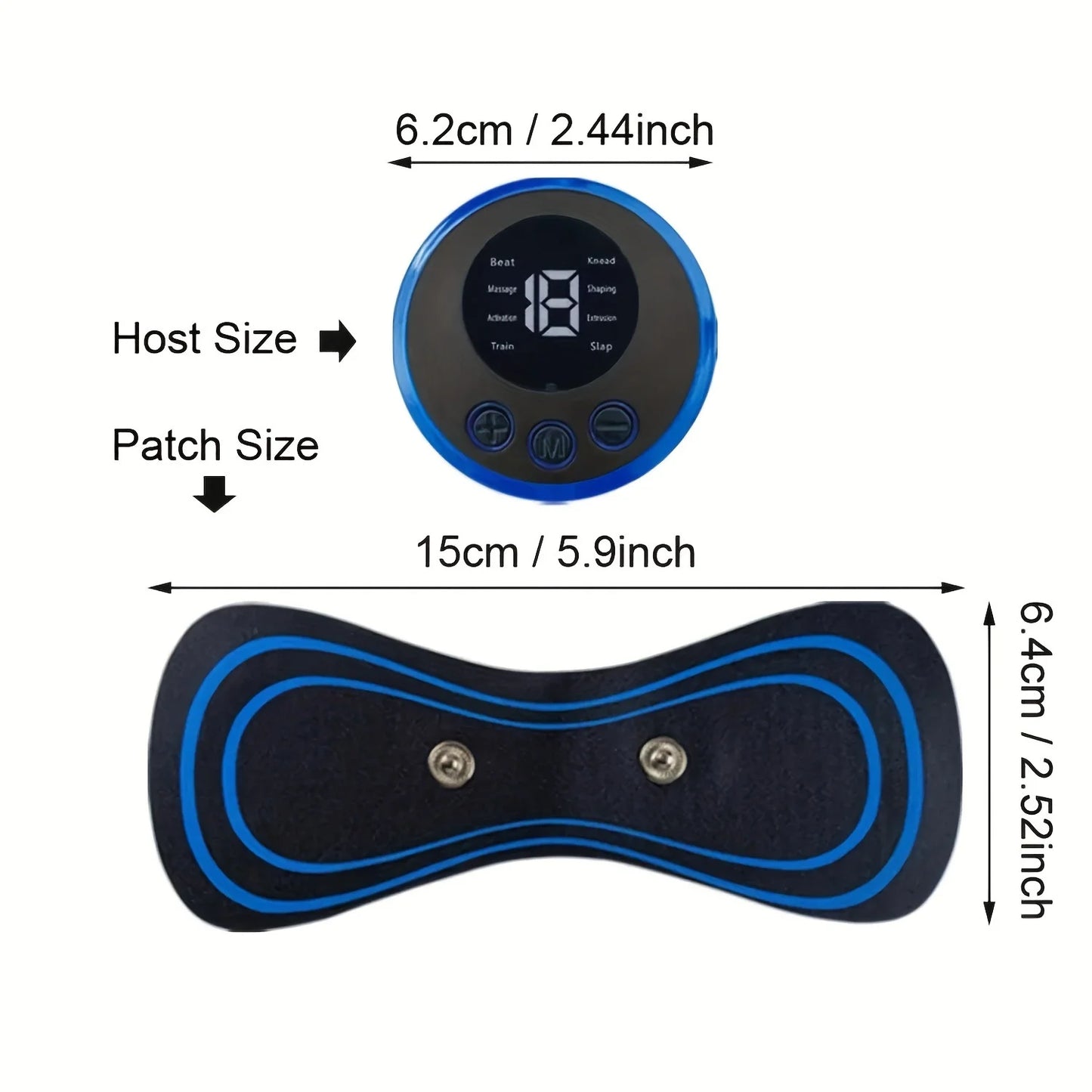 Electric Neck Massager for Full Body Pain Relief and Recovery