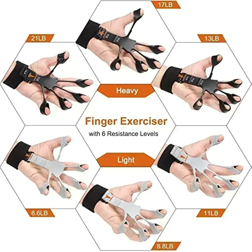 Grip Strength Exercises Silicone Band Proven to Increase Blood flow an Muscle growth