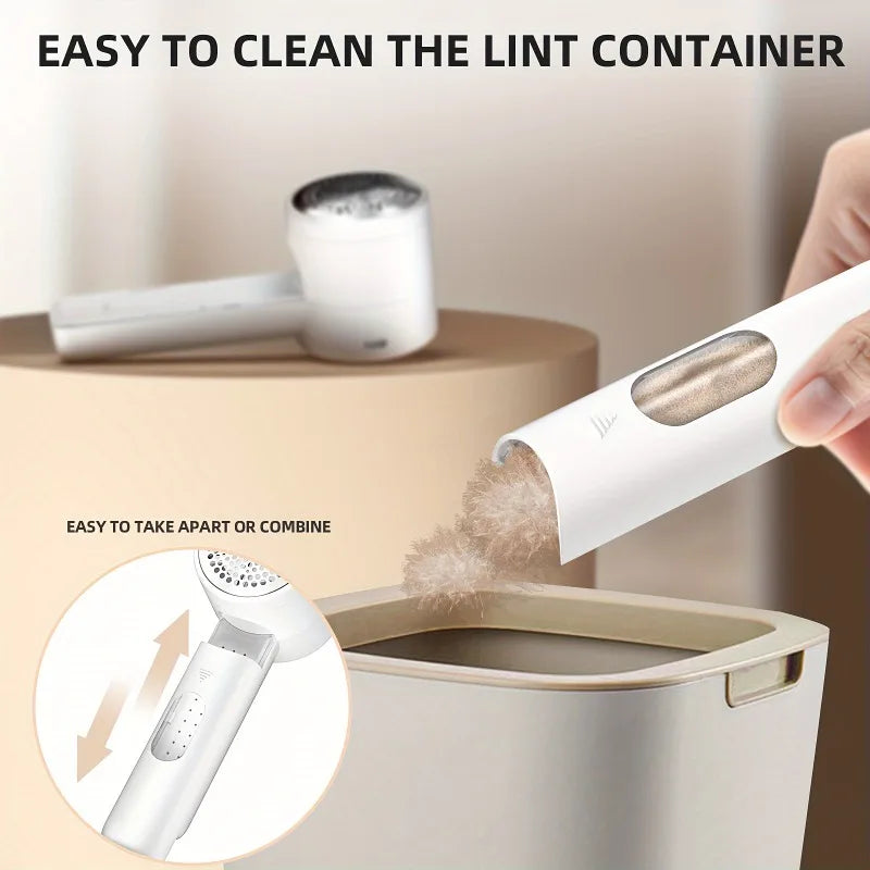 The 2.0 Electric Lint Remover Powered USB Recharging with LED screen