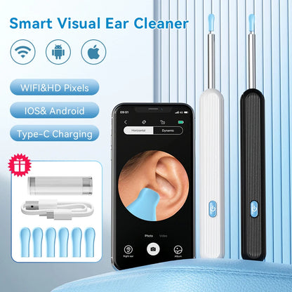 Ear Cleaner/Wax Remover Tool with 3D camera