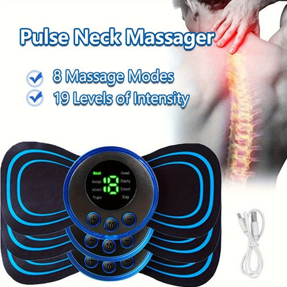 Electric Neck Massager for Full Body Pain Relief and Recovery