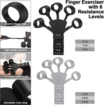 Grip Strength Exercises Silicone Band Proven to Increase Blood flow an Muscle growth